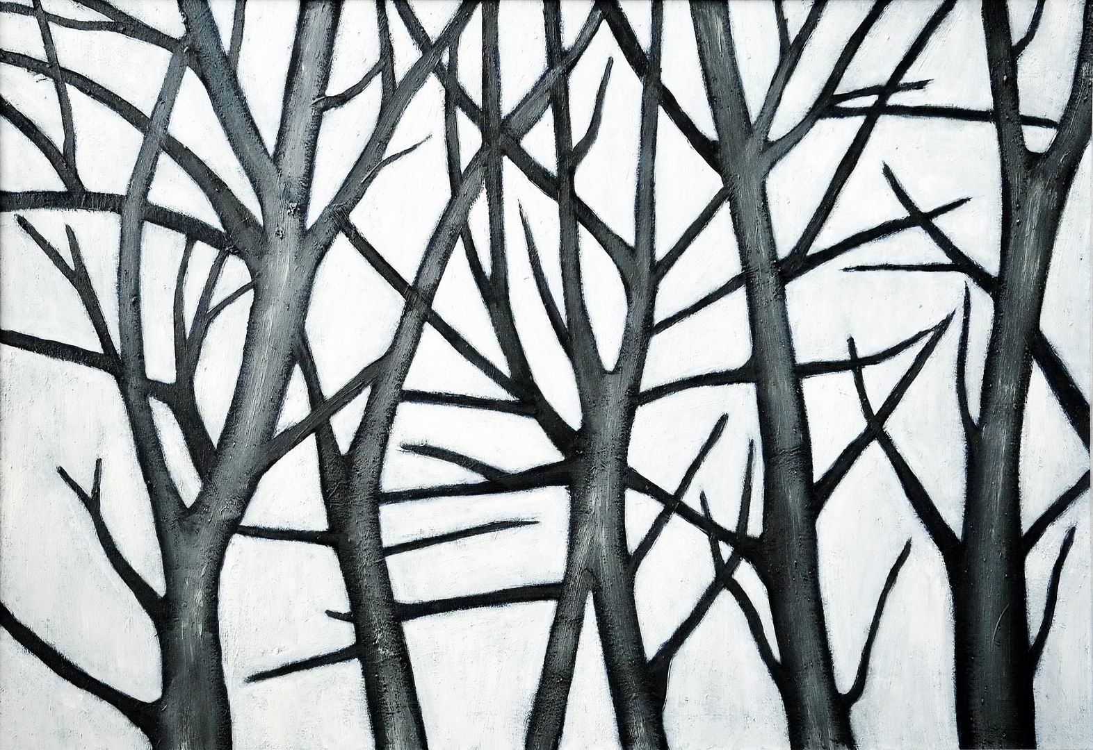 Misia Konopka: Zimowe drzewa