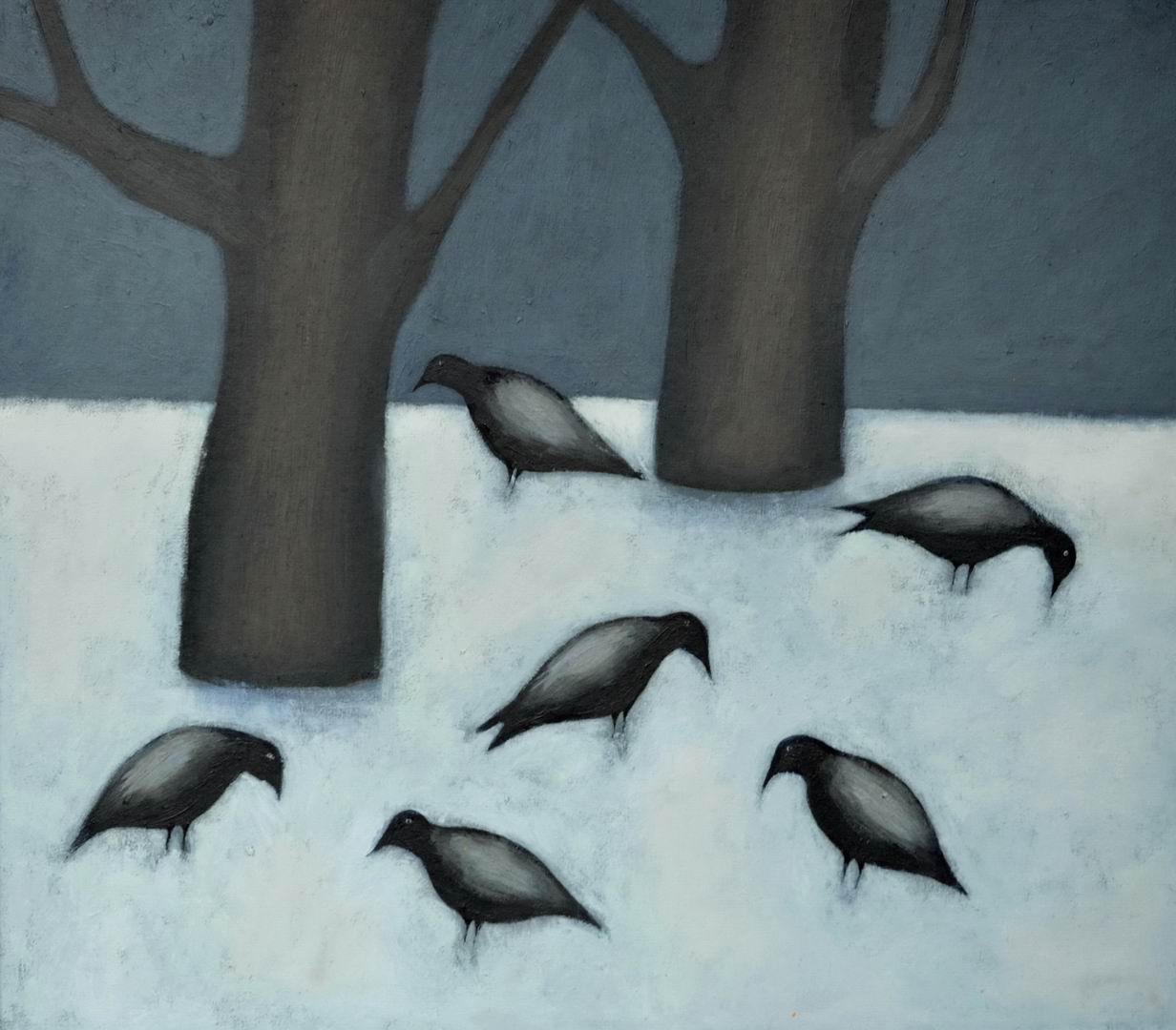 Misia Konopka: Zimowe ptaki